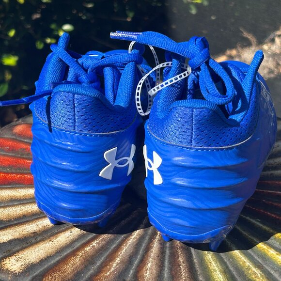 Under Armour Boys' Blur Select MC Jr. Cleats - Blue – 5 - Picture 3 of 12